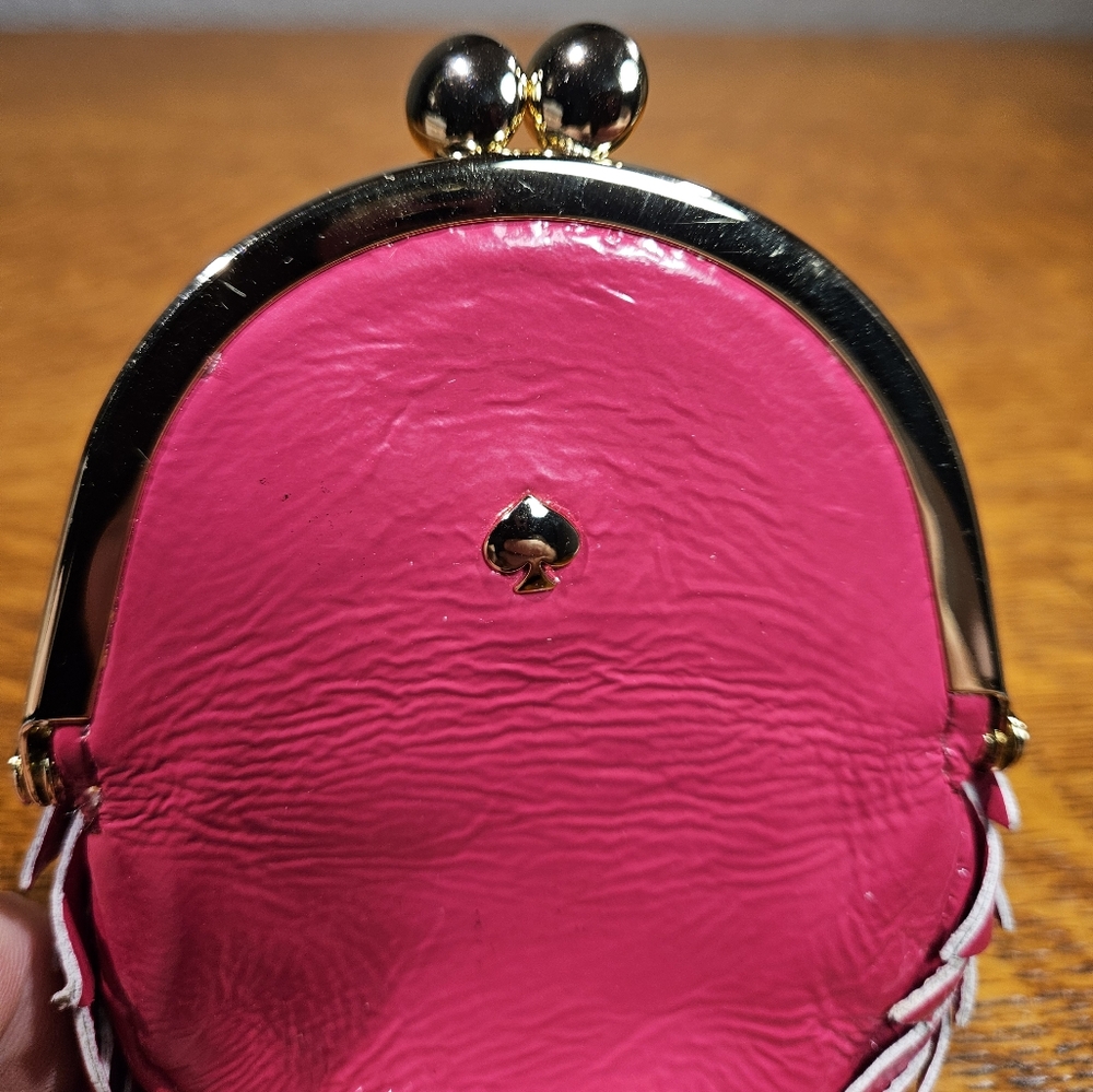 Kate Spade Hedgehog Kisslock Coin Purse - Picture 8 of 12